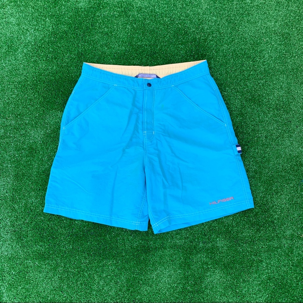 Vintage 90s Tommy Hilfiger Swim Shorts Men’s Large